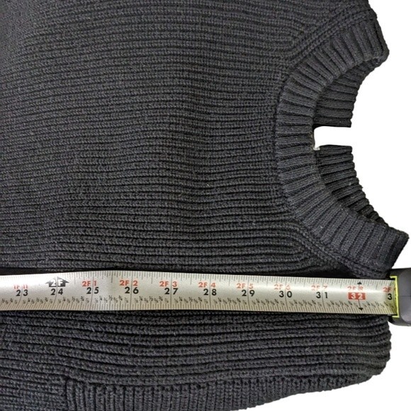 Athleta Sporty Cozy Chic Athleisure Long Sleeve Dress Black Size Medium - Picture 8 of 8